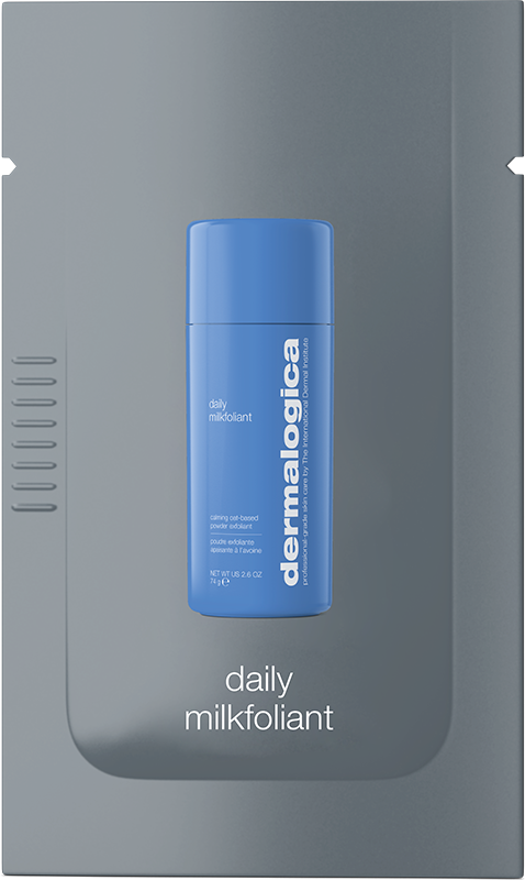 daily milkfoliant exfoliator foil sample