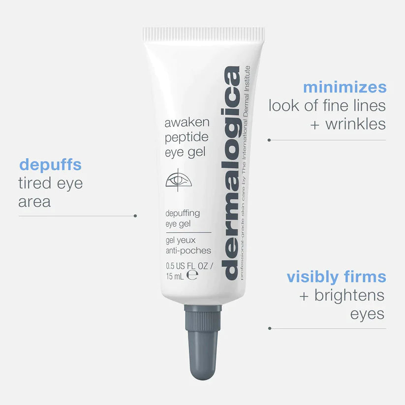 awaken peptide depuffing eye gel