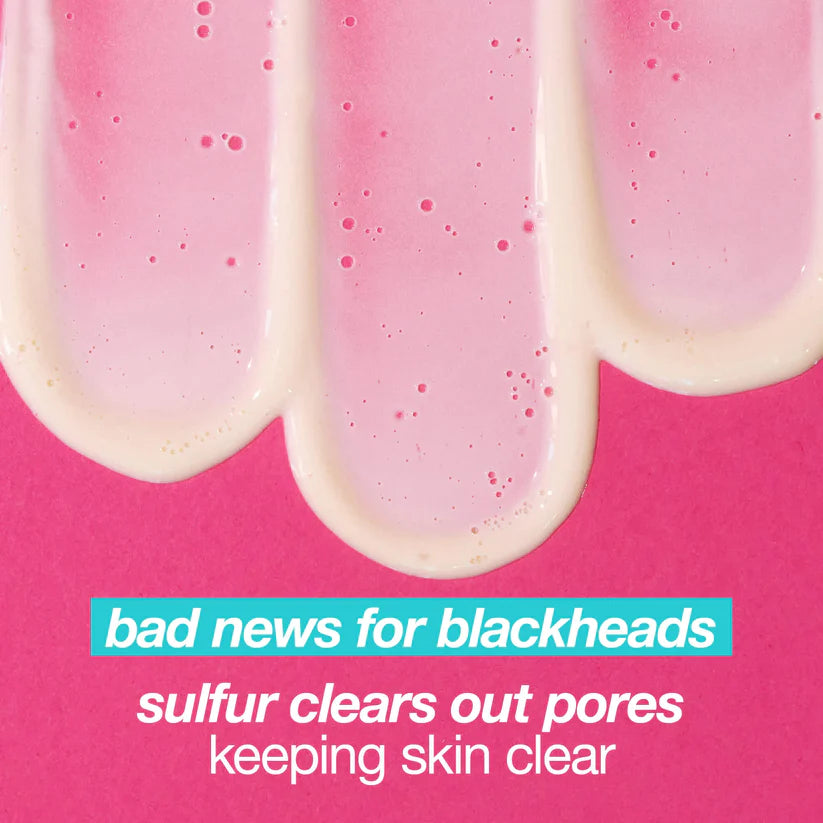 blackhead clearing fizz mask