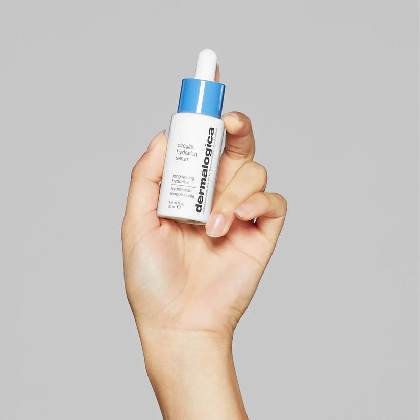 circular hydration serum with hyaluronic acid