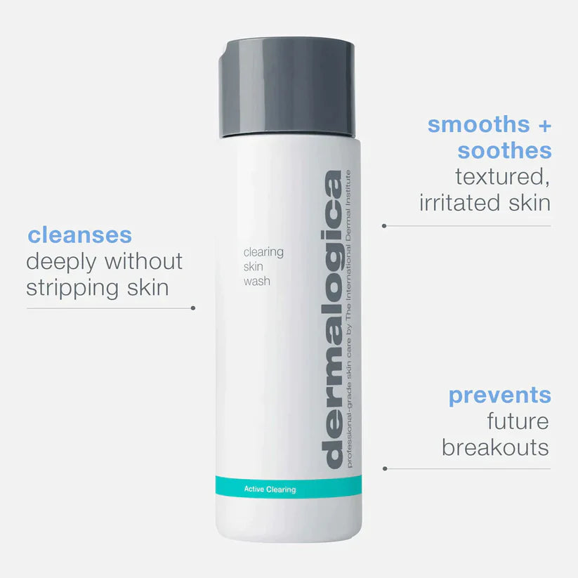 acne clearing skin wash