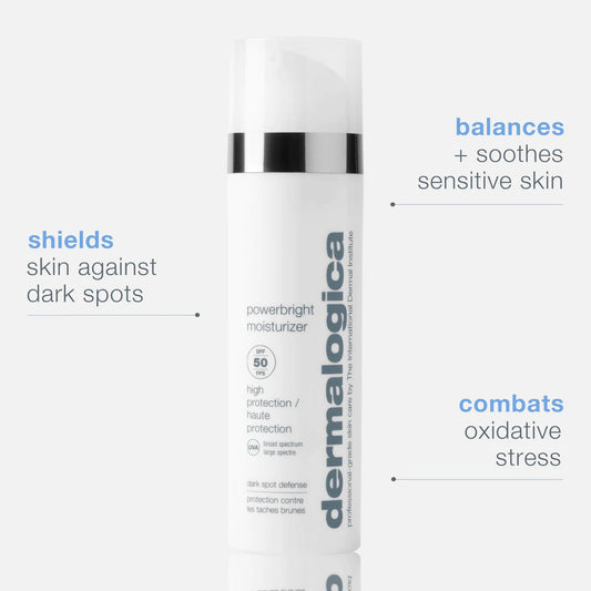powerbright moisturiser spf 50
