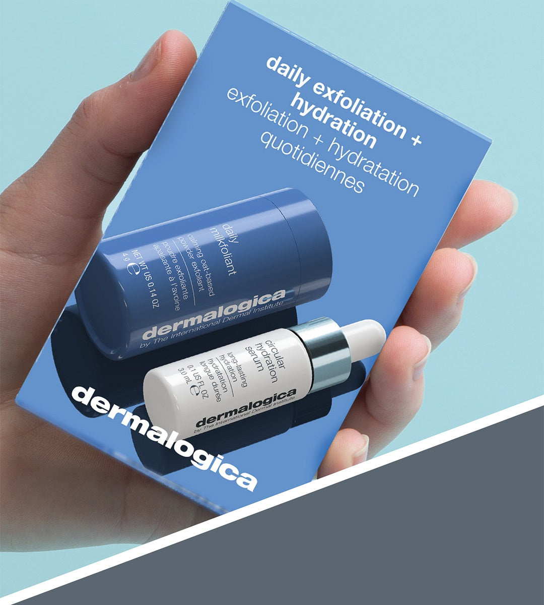 daily exfoliation + hydration kit