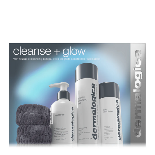 cleanse + glow set (3 full-size + free gift)